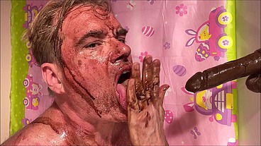 BBC CHOCOLATE BUKKAKE 001