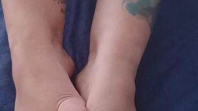 My feet are so sexy, changing socks several times and very hot