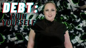 Ruin Yourself for Debt ~ FinDom MindFuck Cyber Trance ~ Finslave Humiliation JOI by SerenaControlsYou (720p)
