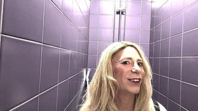 Double Dildo in a Shower