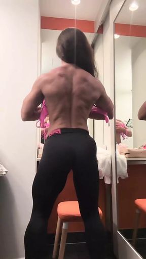 Workout and Posing After Part 2