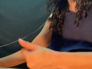 big mixed uncut bbc nutting & splashing all over my own dick in regular & slow mo!