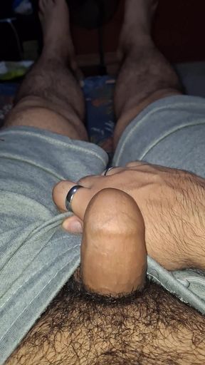 Hairy man fetish feet