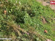 MyDirtyHobby - Outdoor stranger fuck with petite amateur