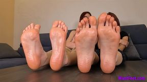 Kiss Our Sexy Soles - Foot Fetish - 4K MP4
