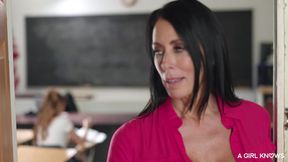 Brunette Beauties Share Intense Intimate Glamorous Teacher Heat