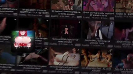 Slutty Korean Wife Fucking Her Way Through 3D Hentai World