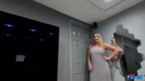 Tamsin Riley creampied after deepthroat and pussy licking