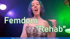 FEMDOM REHAB - Counseling Bait and Switch Femdom Addiction Encouragement by Miss Faith Rae with Verbal Humiliation - HD 1080p MP4