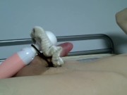 [女性向け]自撮りオナニー　電マで即イキ　自分にぶっかけ大量射精[個人撮影]