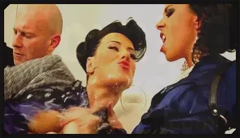 Satin Seduction: Gina Devine and Mea Melone's Steamy Adventure