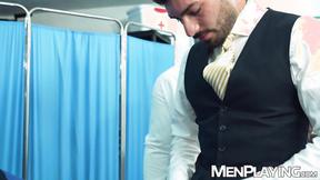 ”Hunky Koki Castillo has his butthole examined & plowed by Viktor Rom”