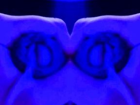 Fun Night in The Blue Light