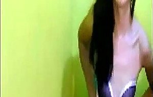Skinny teen ladyboy