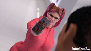 College jock with BBC fucks trans freak up the ass