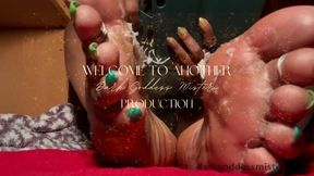 Peeling Glue From My Soles - Dry Foot Fetish Fantasy