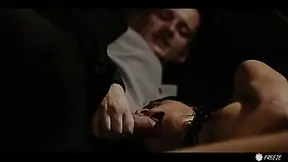 Latina babe gets frozen and fucked in hotel