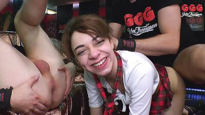 Khadisha Latina & Dirty Mary - The Bukkake Continuous Operation with Don John and Pornfighter Long John