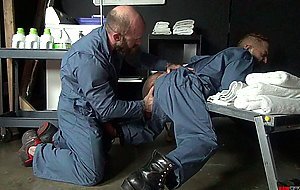 Jack asserts his authority over cellmate Dirk