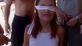 Double Penetrated Anal Party In The Garden