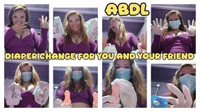 DIAPER CHANGE - YOU AND YOUR FRIEND