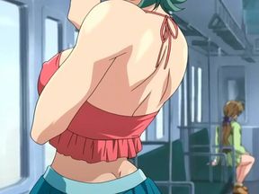 G-Spot Express 2 - Stranger fingers the wet pussy of teen anime girl on bus till it's dripping