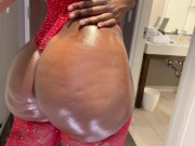 Food Delivery Dare | In My Crotchless Lingerie and LED Butt Plug!!!