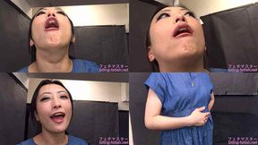 Hana Kano - Japanese beautiful woman BURPING burp-01 - wmv