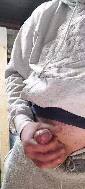 Jerk off and cum straight guy big cock