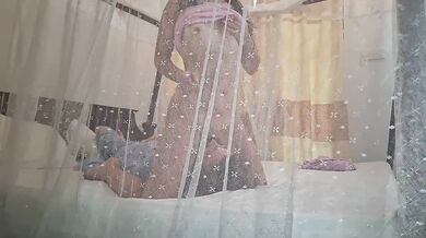 Sitting on a tourist's face in Thailand and having multiple orgasms