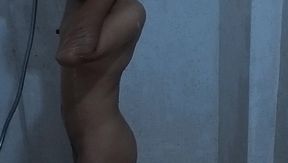 We took a shower after sex