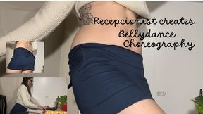 Recepcionist creats bellydance choreography