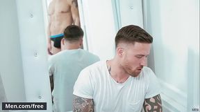 Jeremy Spreadums and Jordan Levine - Straight Secrets Part 1 - Str8 to Gay - Trailer preview - Men.com