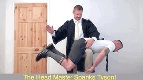 The Head Master Spanks Tyson!  HD Version