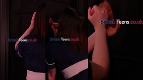 Real Nurse Chokes Gloryhole Strangers After Shift Gushing Cum