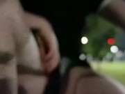 Jerking Off In Public - freeballing On My BMX bike - Cruising At 3am In the park!