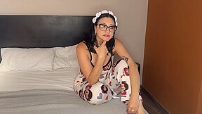 Horny Stepmom Plays A Prank On Her Stepson