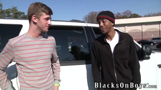 Cameron Gets Fucked By Two White Boys