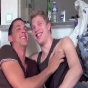 Slut fucked by 2 pornstards Greg and Kaemron