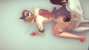 Yaoi Femboy - Nobu anal - Sissy crossdress Japanese Asian Manga Anime Film  Game Porn Gay