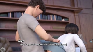 While I was using My Laptop A Guy Came Up From Behind And Fucked Me