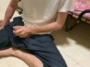 日本人素人男子が１時間射精我慢した結果、、
