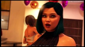 eruption imminent part 24 by morriganrae - horny futas going to a party - 3d futanari porn game
