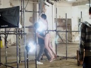 Submissive twink Jay Mc Dally restrained for BDSM torture