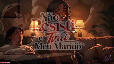 N&atilde_o Resisti e Trai Meu Marido - Contos Animados - AI generated