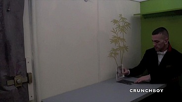 twink innocent rucked by muscle sportive boy