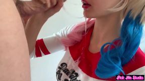Halloween! Fucking Harley Quinn. Big Natural Tits!