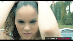 horny brunette heather hart seduces pool boy johnny castle