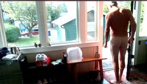 Naked by the window