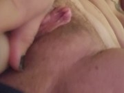 Fucking myself hard until I squirt